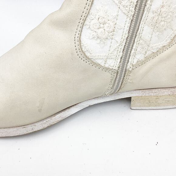 Free People Women's Bren OTK Crochet Western Cowgirl Boots Size US 8 EU 38 - Picture 15 of 15